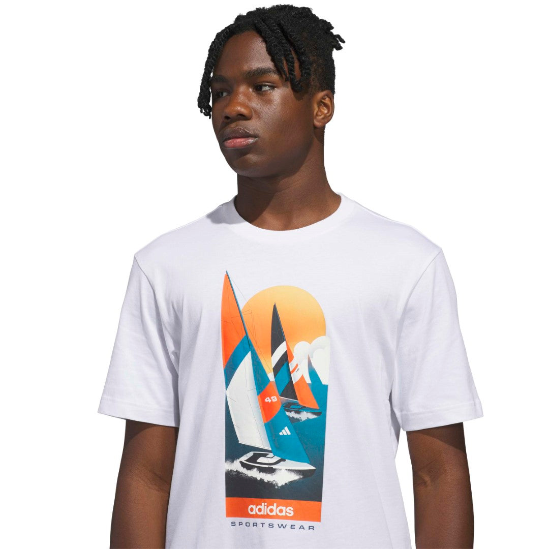 Summer Sailing Graphic T-Shirt