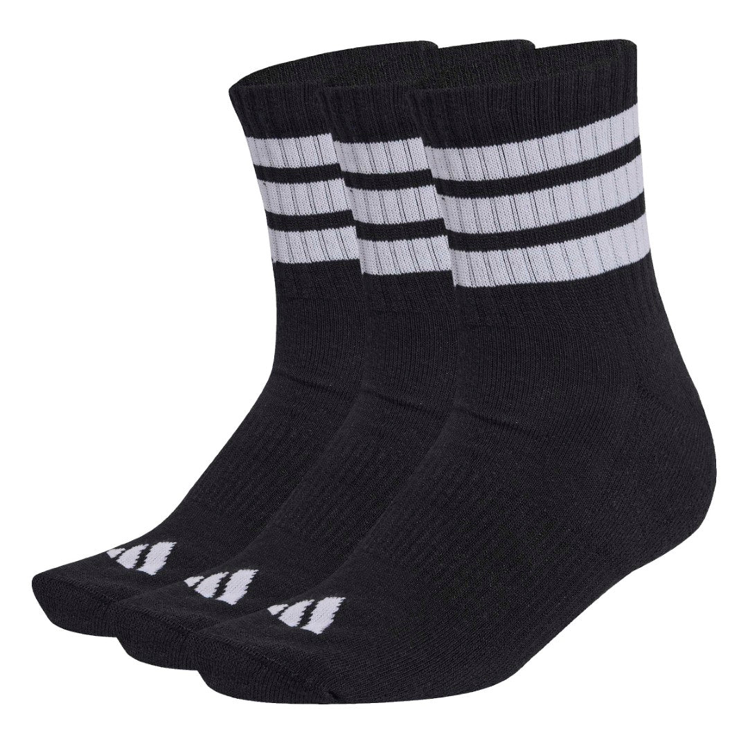 3-Stripes Cushioned Sportswear Crew Socks 3 Pair