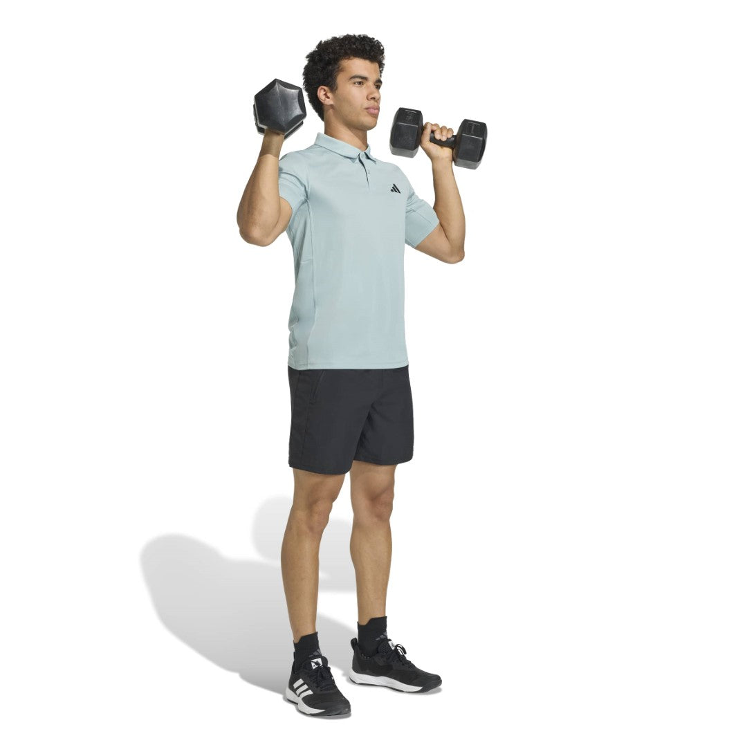 WORKOUT ESSENTIALS BASE POLO SHIRT