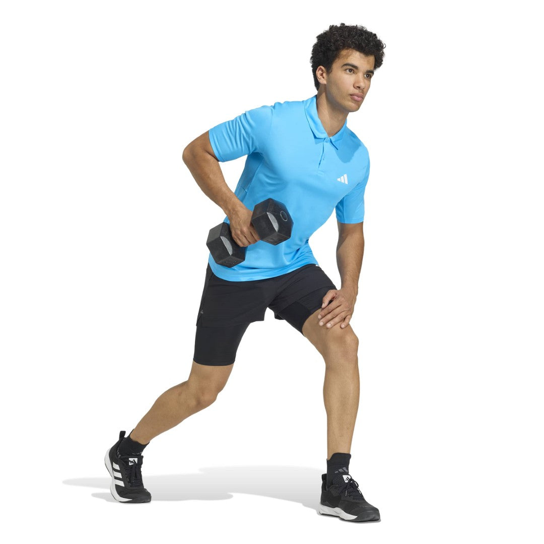 WORKOUT ESSENTIALS BASE POLO SHIRT