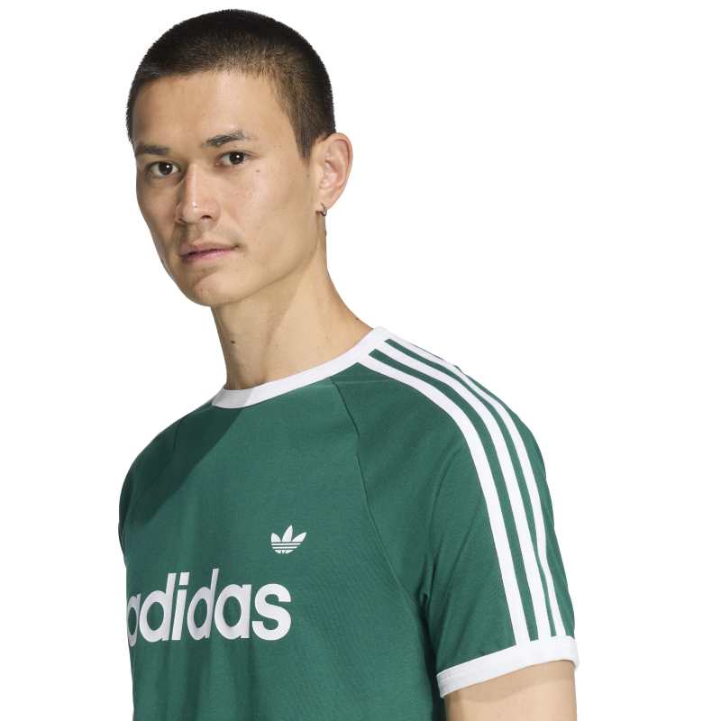 3-Stripes Slim Ringer T-Shirt