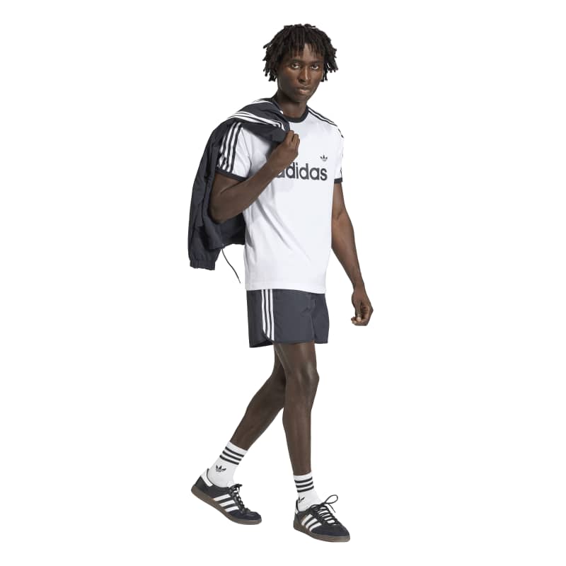 3-Stripes Slim Ringer T-Shirt