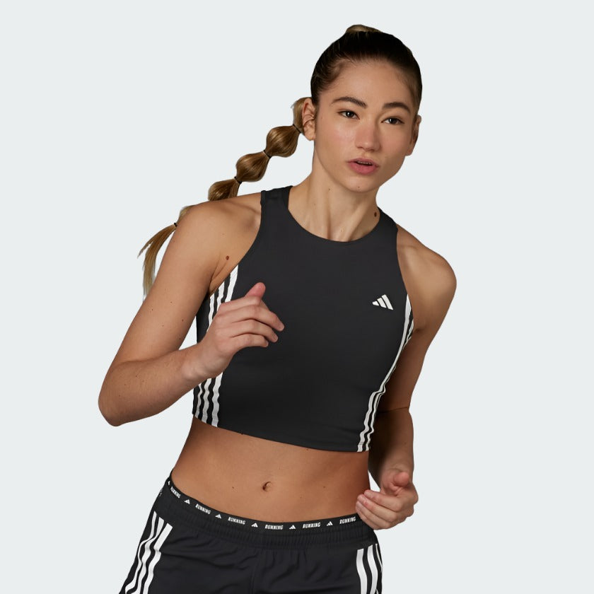 Own The Run 3-Stripes Tank Top