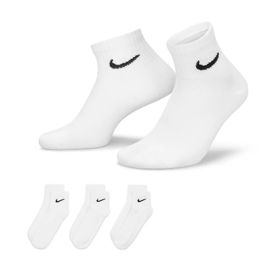 Everyday Lightweight Ankle 3Pr Socks