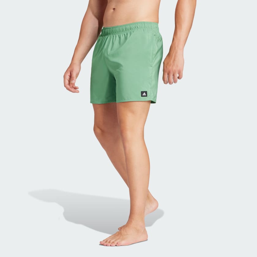 Solid Clx Short-Length Swim Shorts