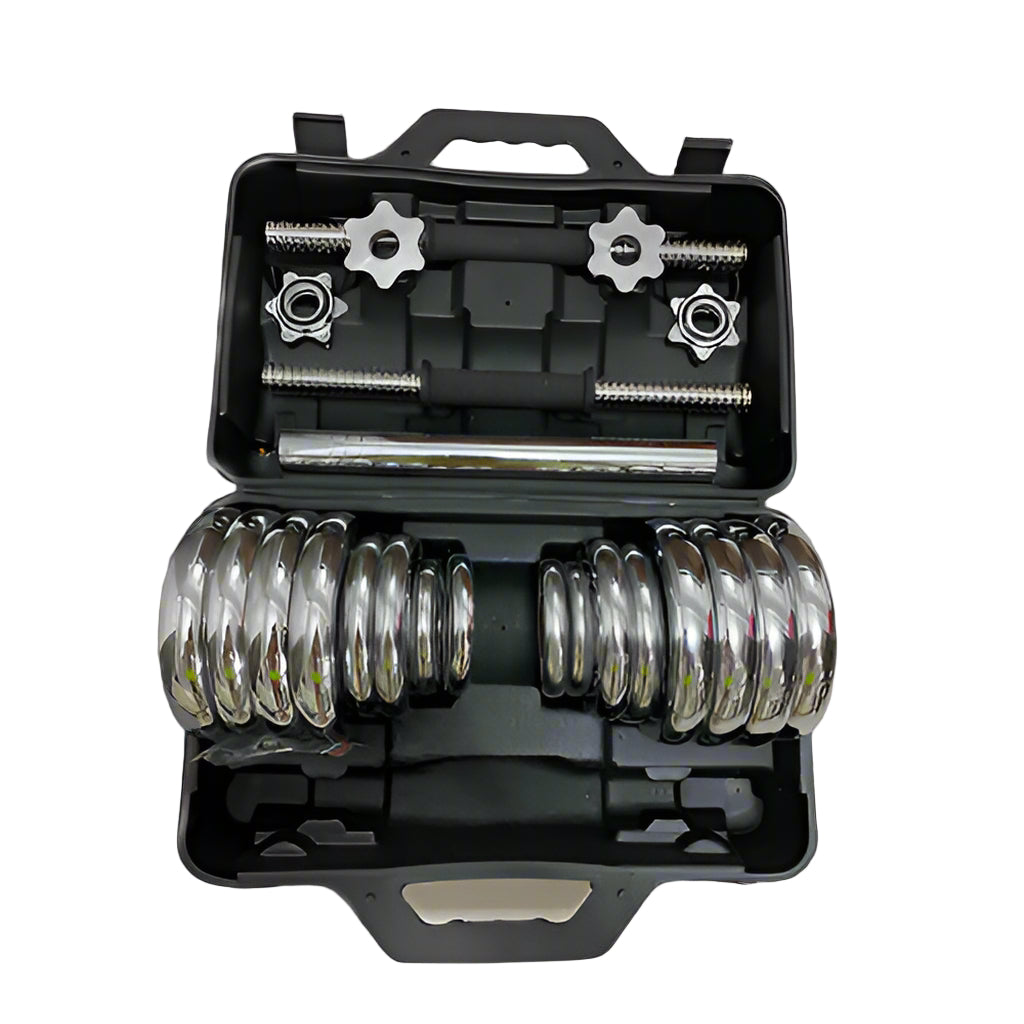 مجموعة دمبل كروم 30 كجم