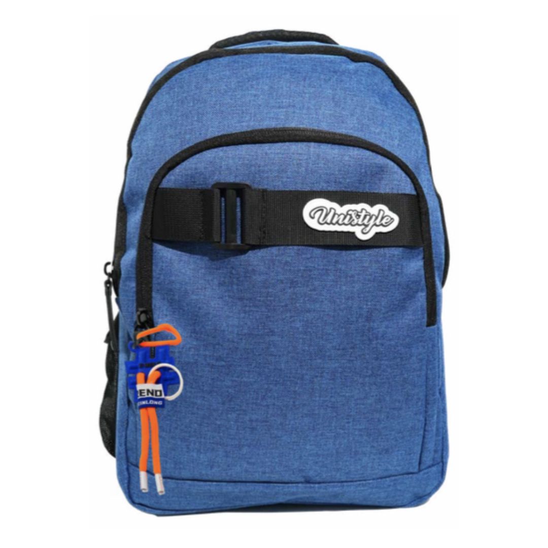 Backpack 17'' (Unisex Colors) 3Zips + Key Ring