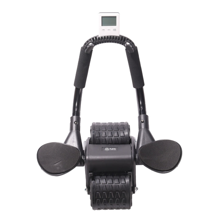 Ab roller wheel for hand-based abdominal exercise