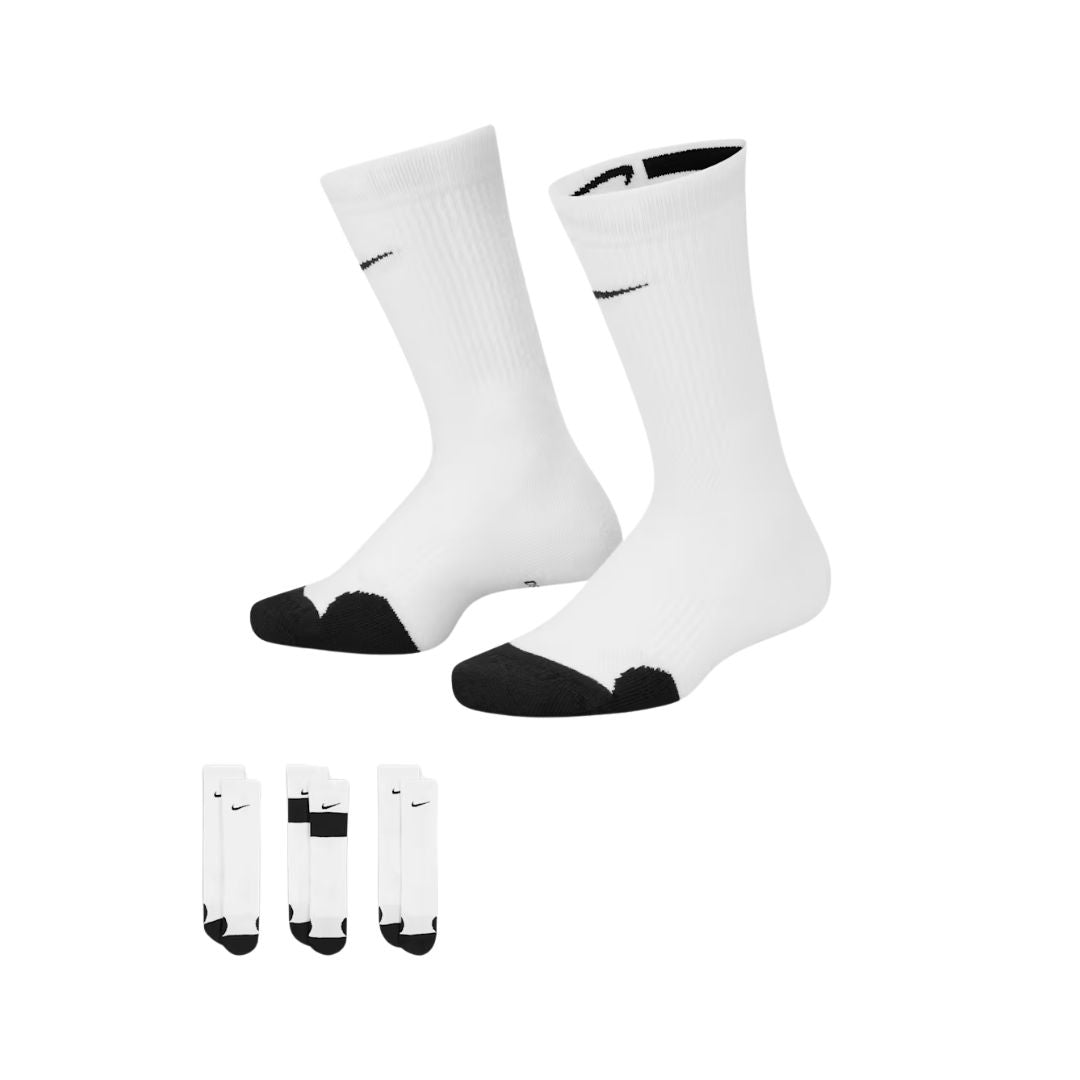 Elite Basketball Crew Socks (3 Pairs)