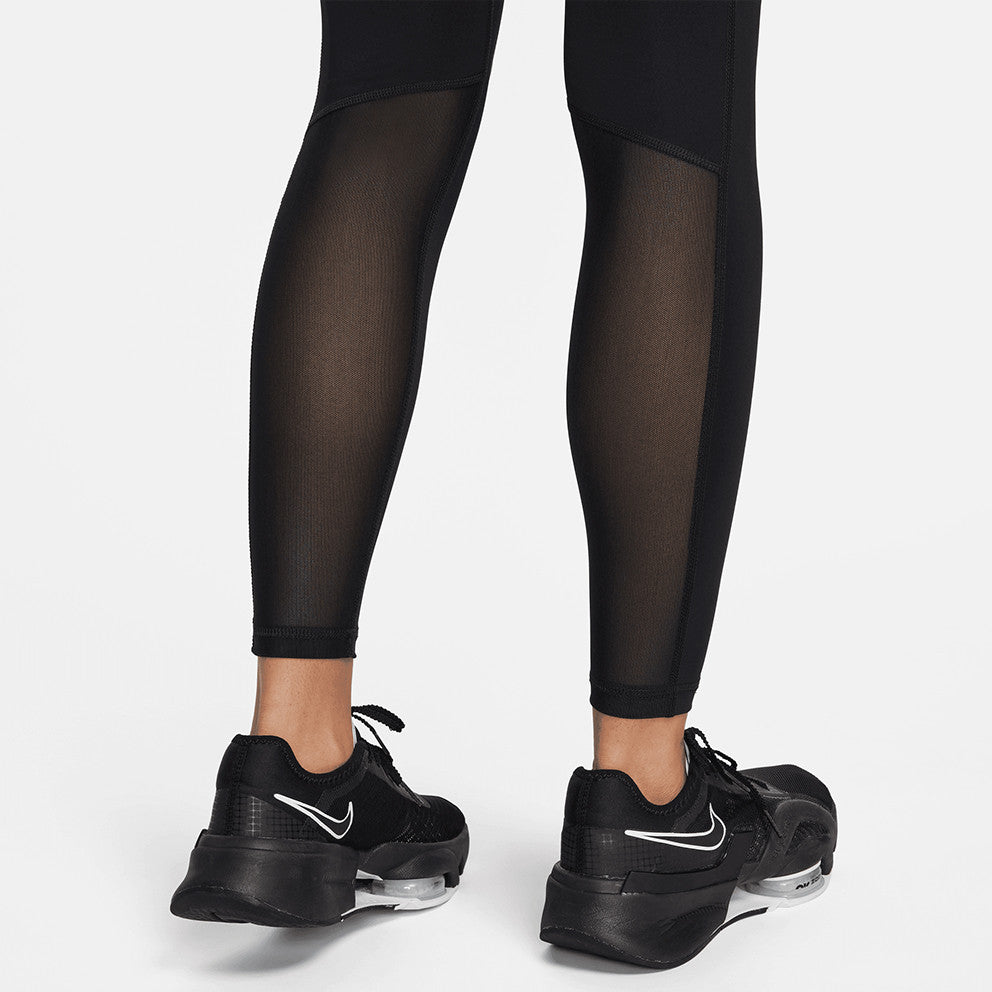 Pro Mid-Rise Mesh-Paneled Leggings