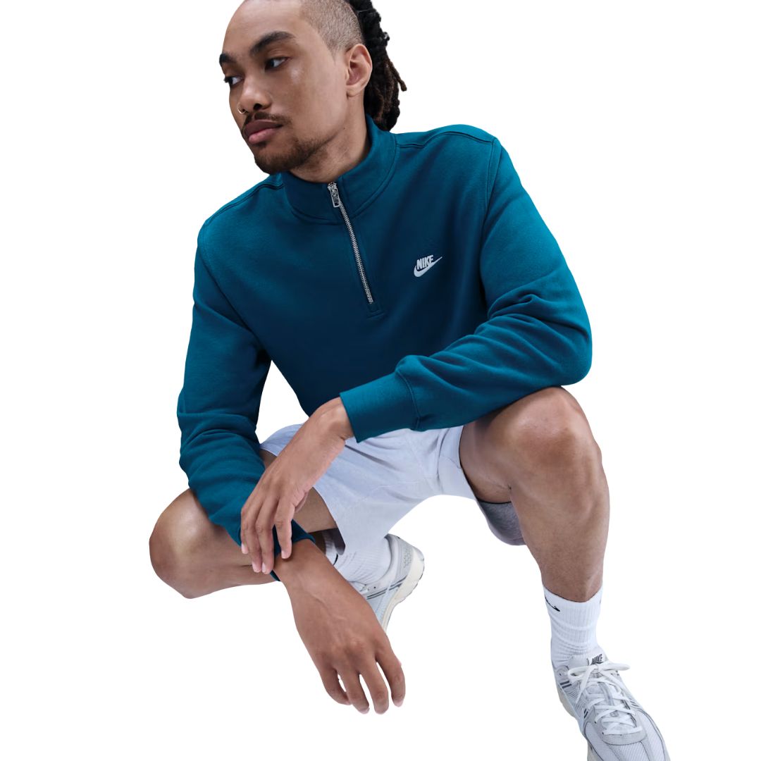 Sportswear Club 1/2-Zip Fleece Top