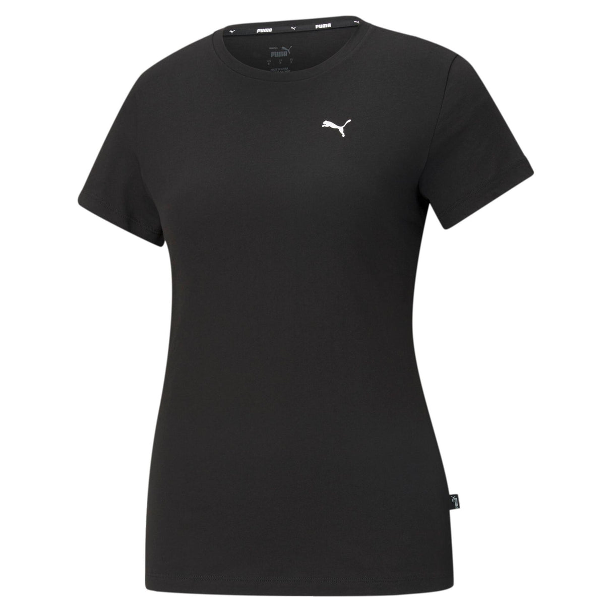 Ess Small Logo Tee Black Cat