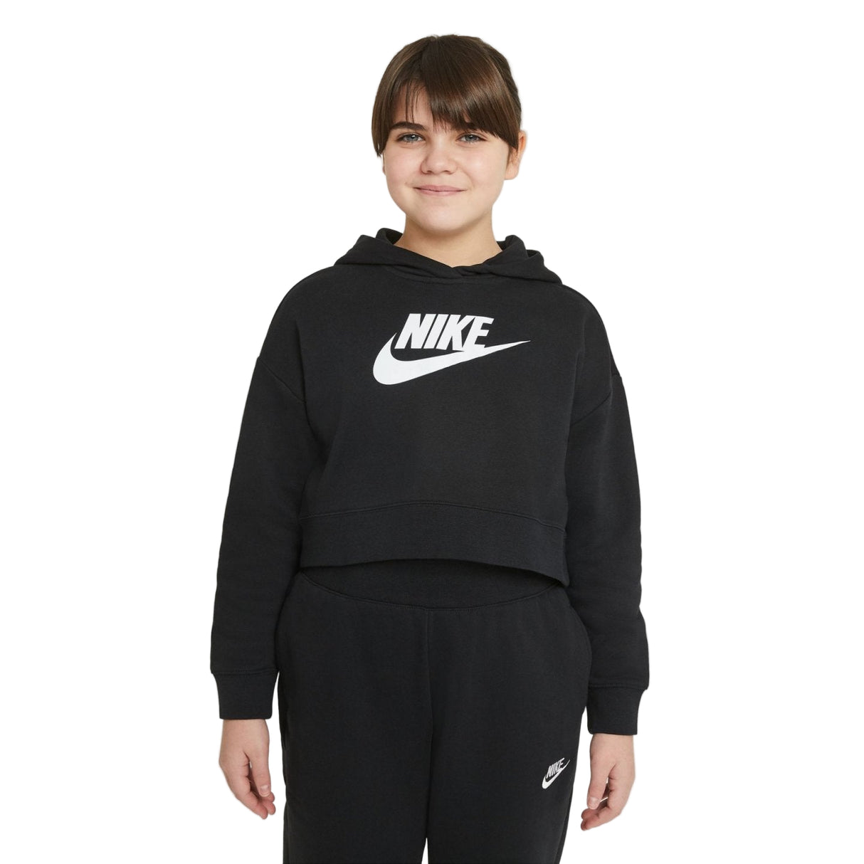Nike Sportswear Club French Terry Cropped Hoodie Kids