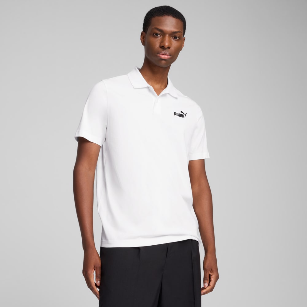 قميص ESS بشعار رقم 1، PUMA أبيض