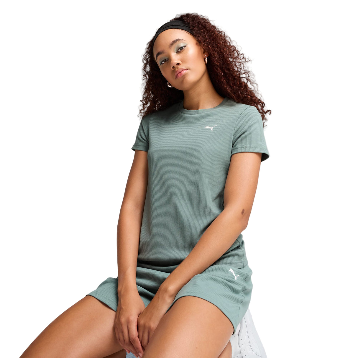 Ess Elevated Rib Tee Women