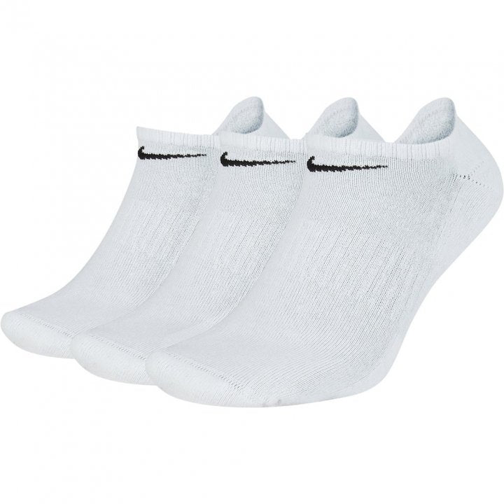 Nike Everyday Cushioned Training No-Show Socks (3 Pairs)