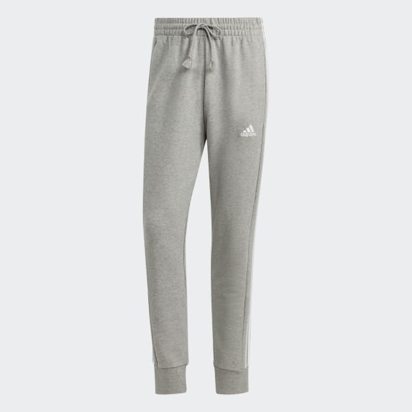 Essentials French Terry Tapered Cuff 3-Stripes Joggers