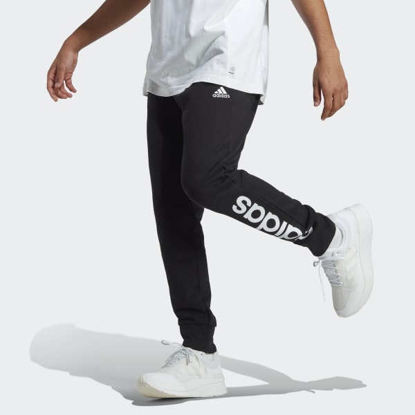 Essentials French Terry Tapered Cuff Logo Joggers