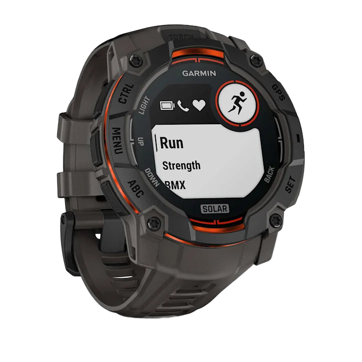 Instinct 3 Solar Black Bezel With Black Band Smartwatch