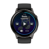 Venu 4 Slate Bezel With Black Silicone Band 45 Mm Watch