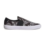 Vulc Raid3R Lifestyle Skateboarding Slip-On Canvas Graphic Print Shoes