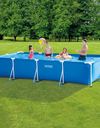 4.5M X 2.2M X 84CM RECTANGULAR FRAME POOL SET
