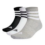 3-Stripes Cushioned Sportswear Low-Cut Socks 3 Pairs