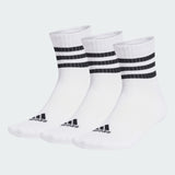 3-Stripes Cushioned Sportswear Low-Cut Socks 3 Pairs