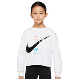 Nike Younger Kids Fleece Boxy Crew