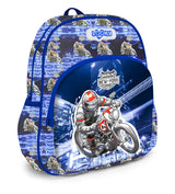 Backpack 12" 2Zips 3D Design Patterns Boys S