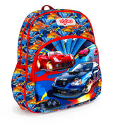 Backpack 12" 2Zips 3D Design Patterns Boys S