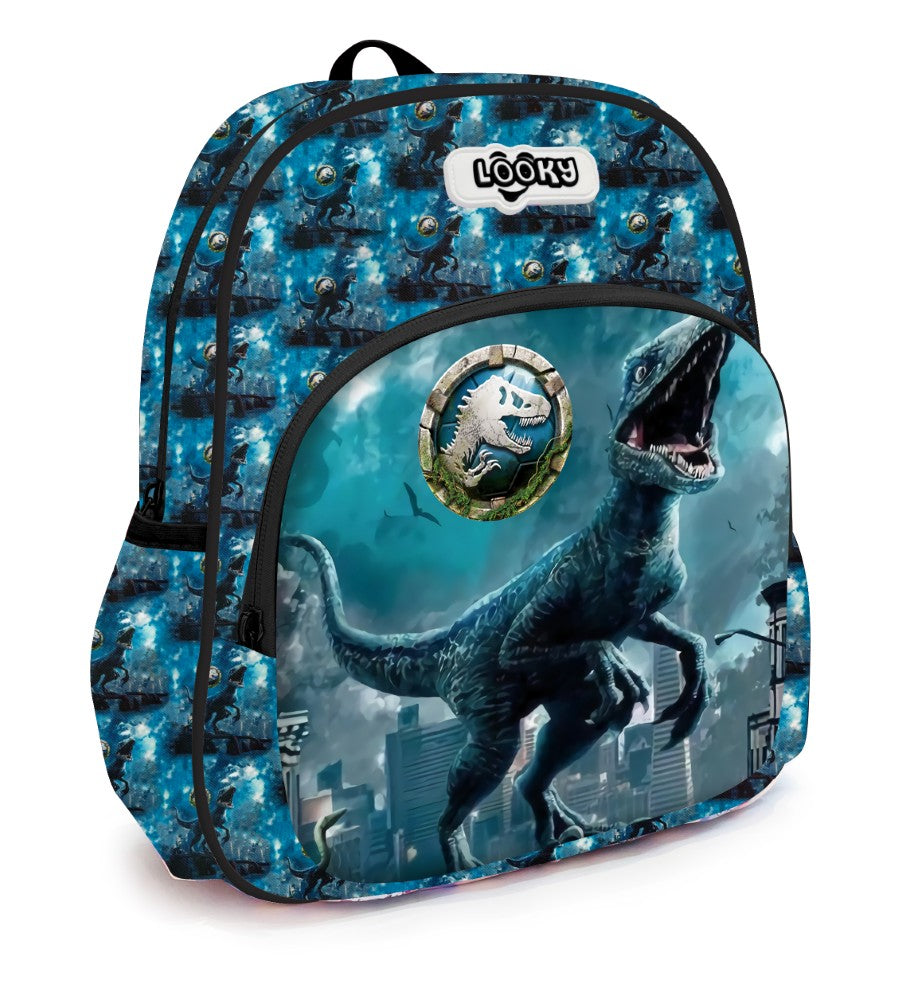 Backpack 12" 2Zips 3D Design Patterns Boys S