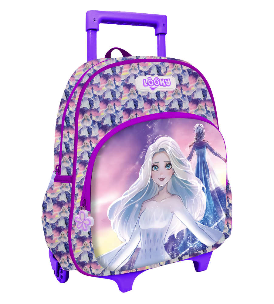 Backpack 12" 2Zips 3D Design Girls Design