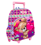 Backpack 12" 2Zips 3D Design Girls Design