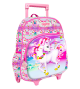 Backpack 12" 2Zips 3D Design Girls Design