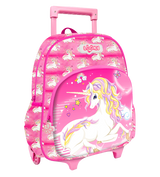 Backpack 12" 2Zips 3D Design Girls Design