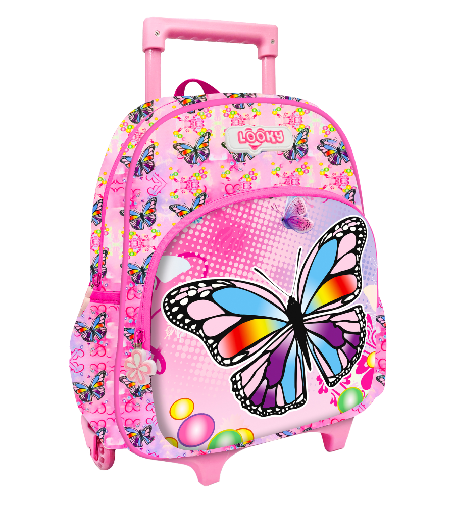 Backpack 12" 2Zips 3D Design Girls Design