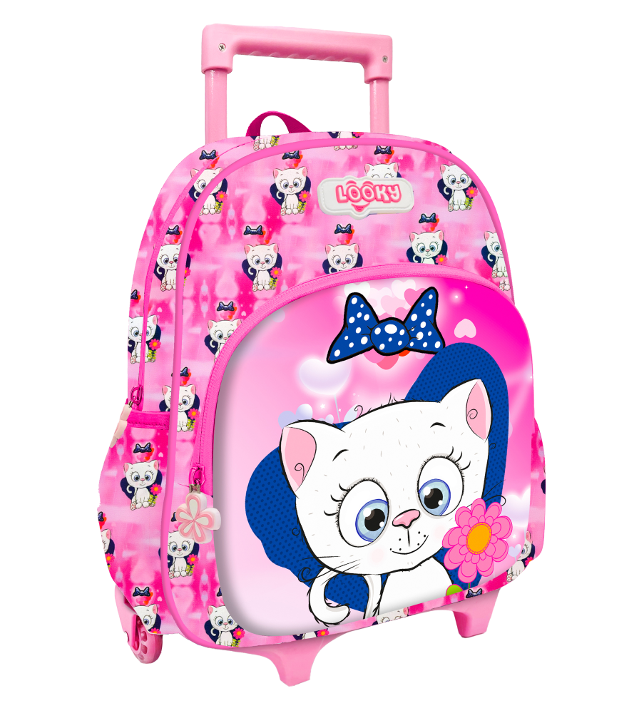 Backpack 12" 2Zips 3D Design Girls Design
