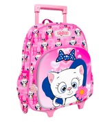 Backpack 12" 2Zips 3D Design Girls Design