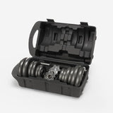 Dumbbells 15Kg Black With Case
