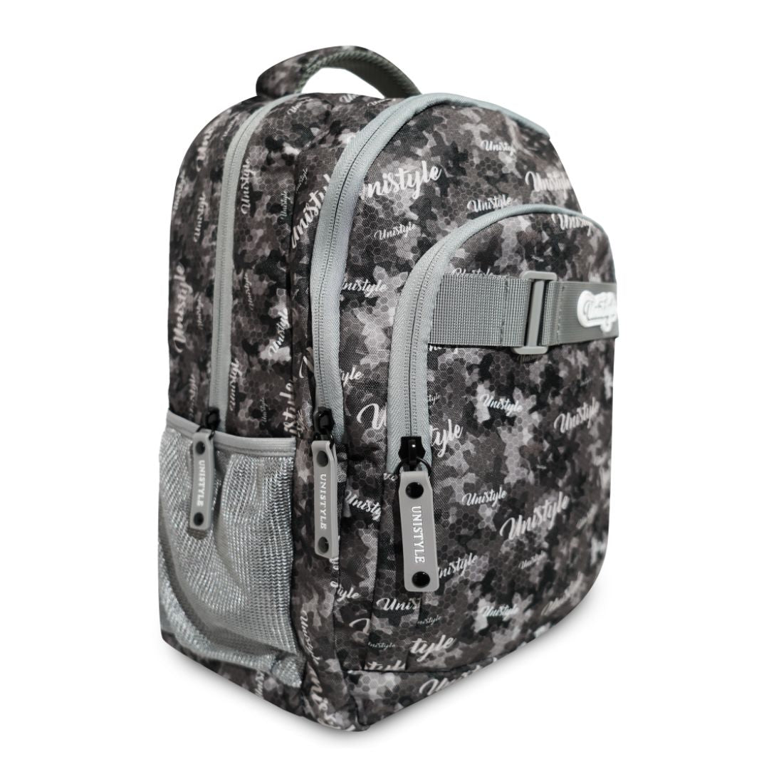 Backpack 17'' 3Zips Boys Unistyle + Key Ring