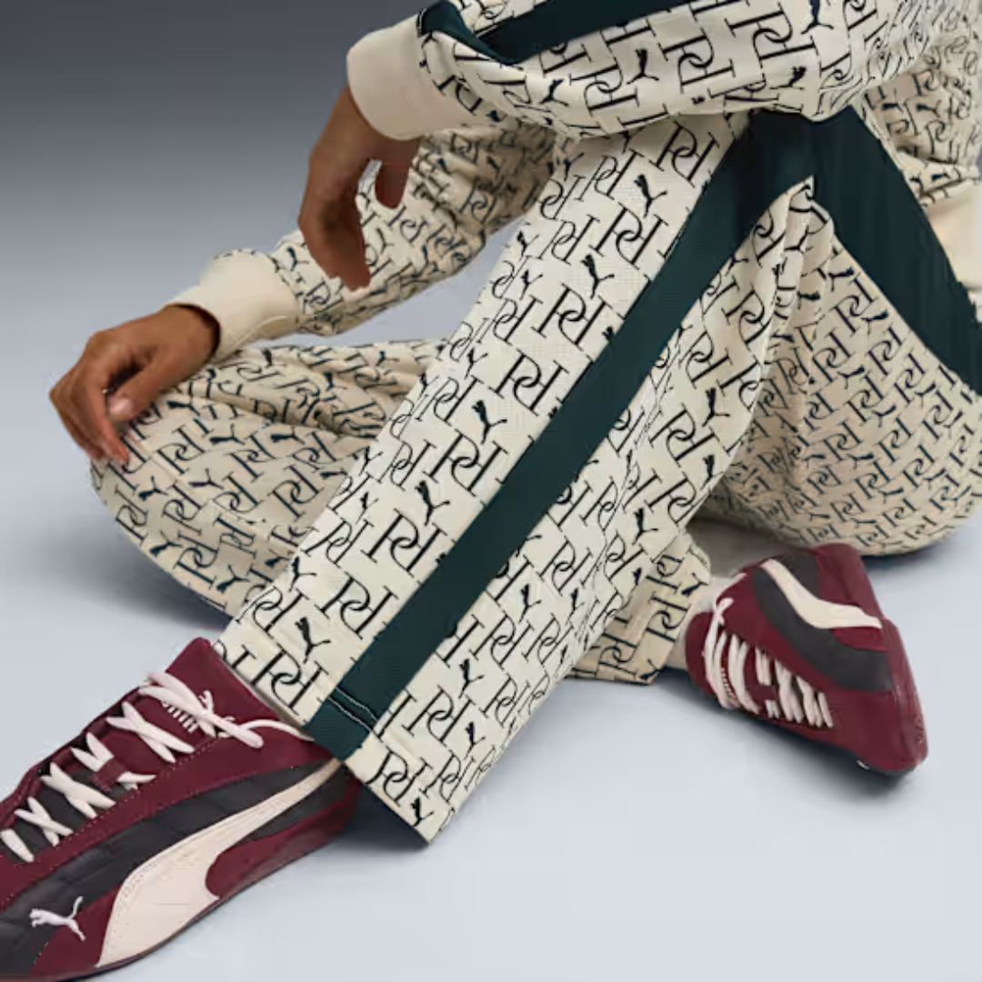 T7 All-Over Print Straight Track Pants