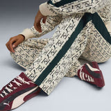 T7 All-Over Print Straight Track Pants