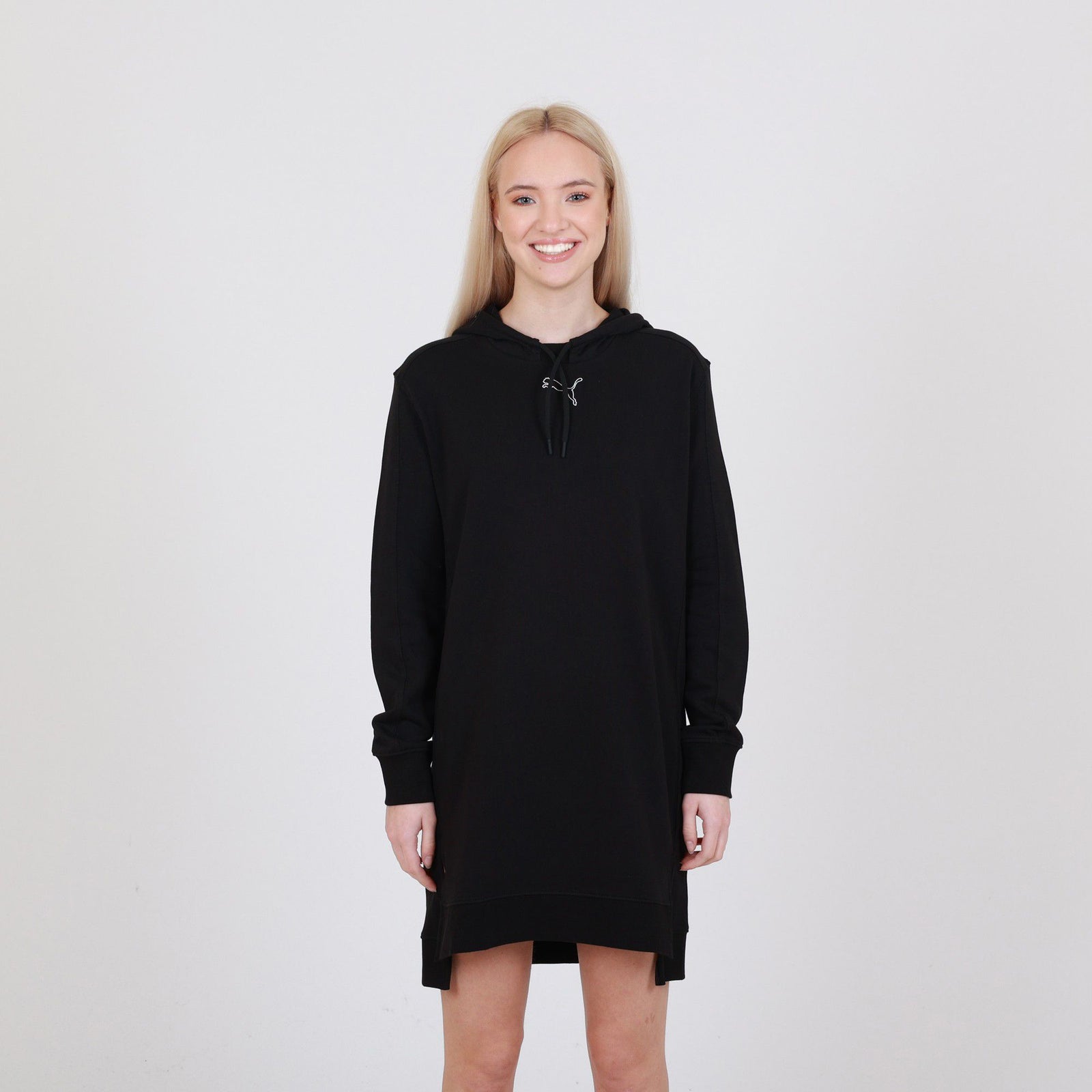 Her Hooded Dress TR Black