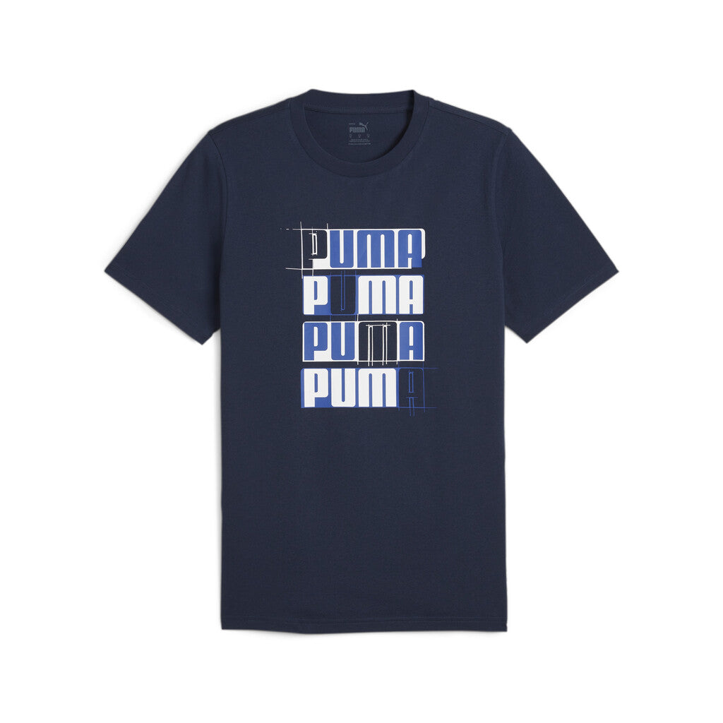 Ess Logo Lab Tee Club Navy