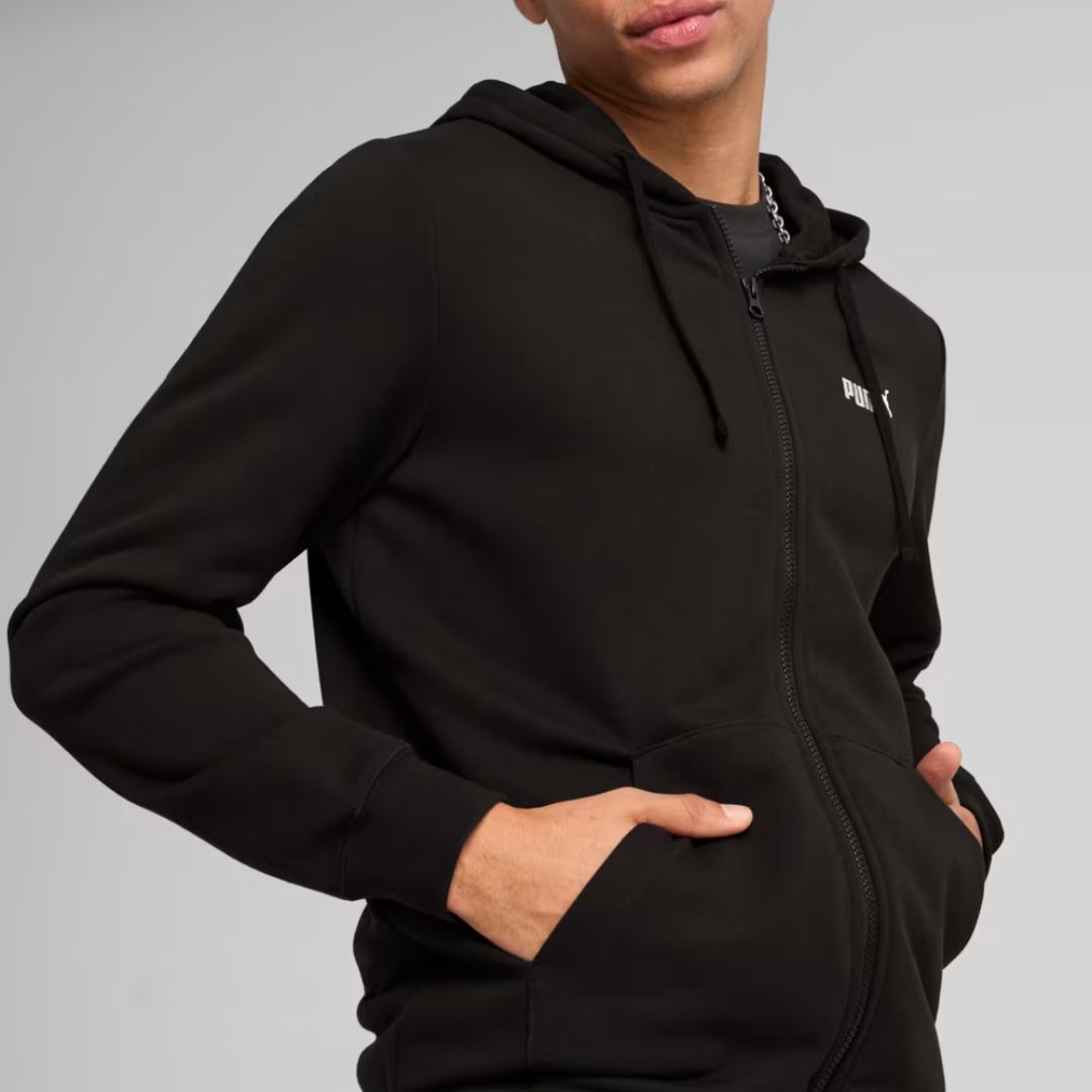 Essentials No. 1 Logo Full-Zip Hoodie – Alriqa Sport Essentials No. 1 Logo Full-Zip Hoodie – Alriqa Sport