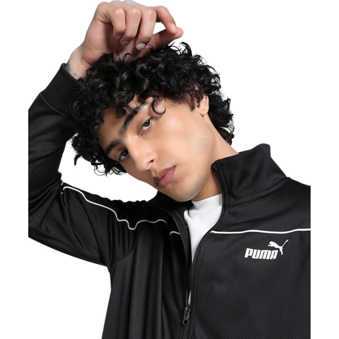 Poly Piping Suit Puma Black
