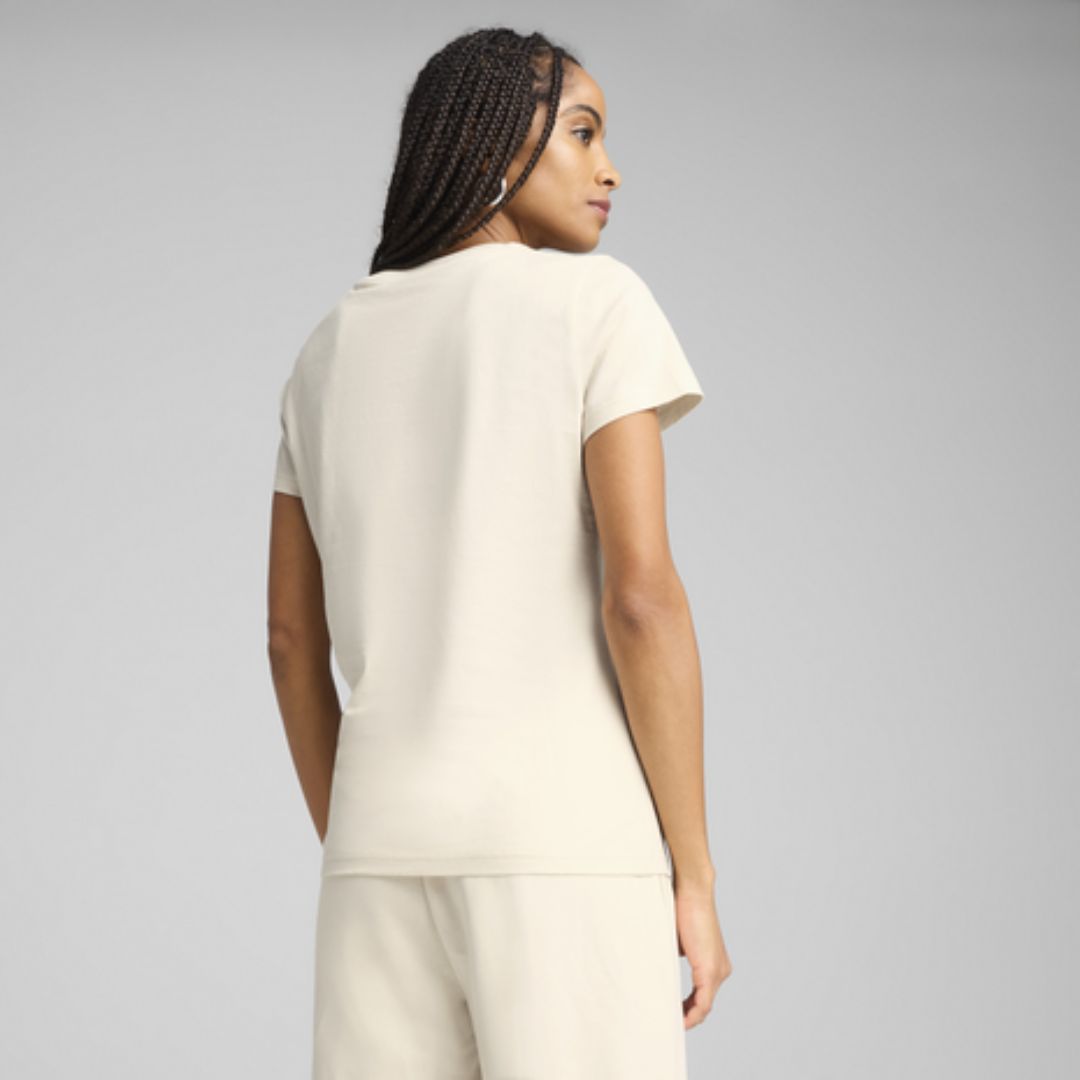 Ess Script Tee Alpine Snow