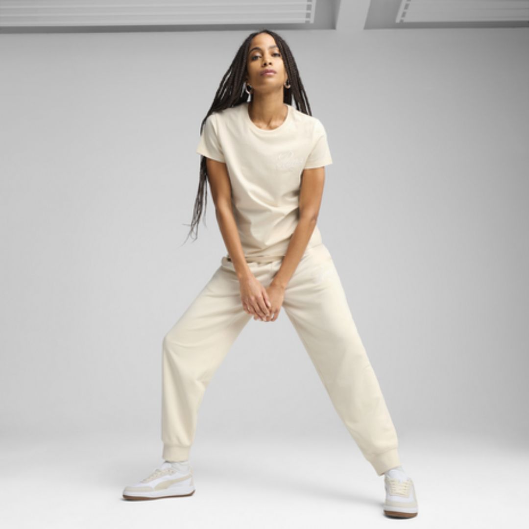 Ess Script Tee Alpine Snow