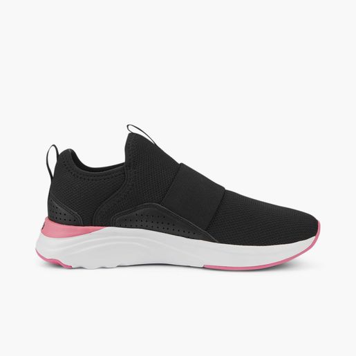 SOFTRIDE Sophia Slip On Jr Black Su